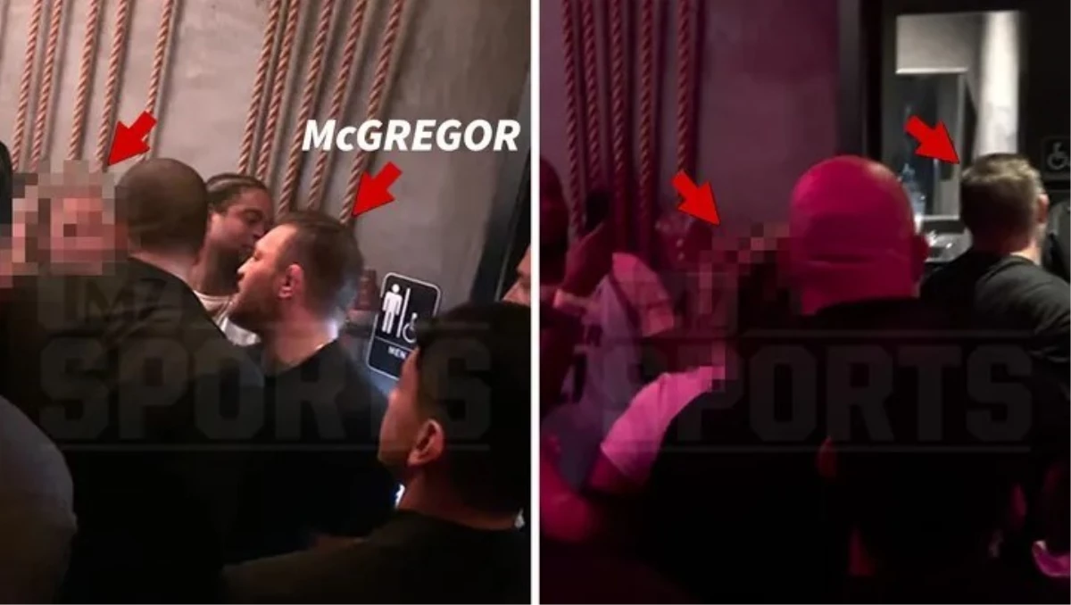 Conor McGregor\'ın kendisini tecavüzle suçlayan kadını tuvalete götürdüğü ana ait video ortaya çıktı