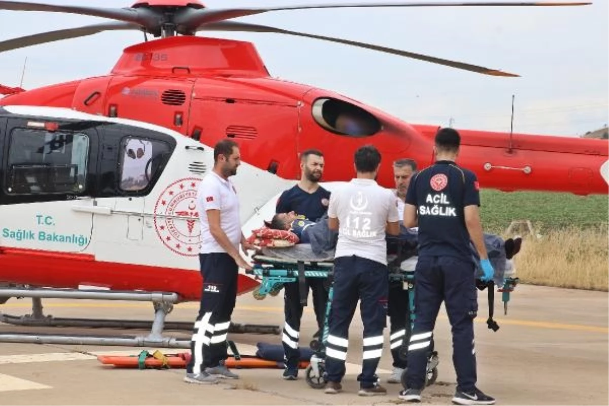 Diyarbakır\'da Helikopter İle Hastaneye Yetiştirildi