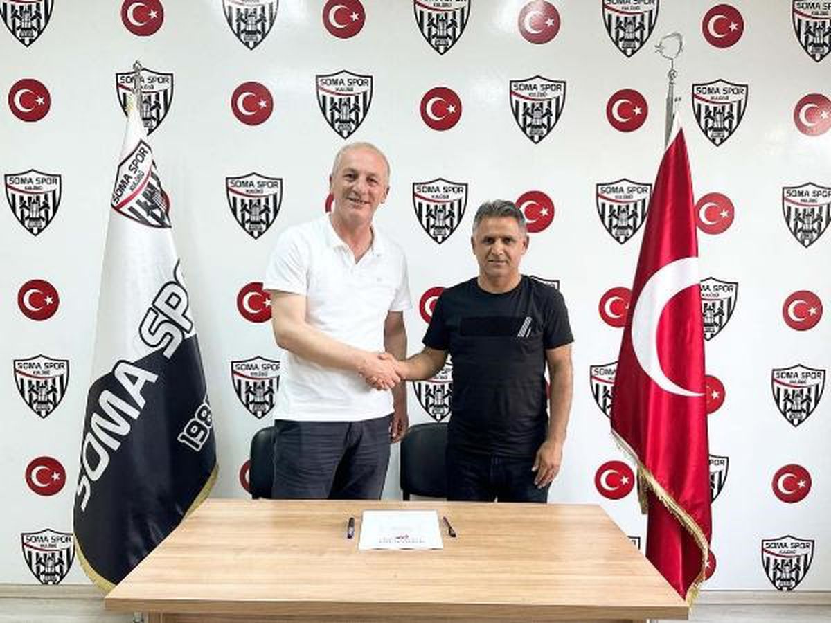 Somaspor, Teknik Direktör Burhanettin Basatemür ile sözleşme yeniledi