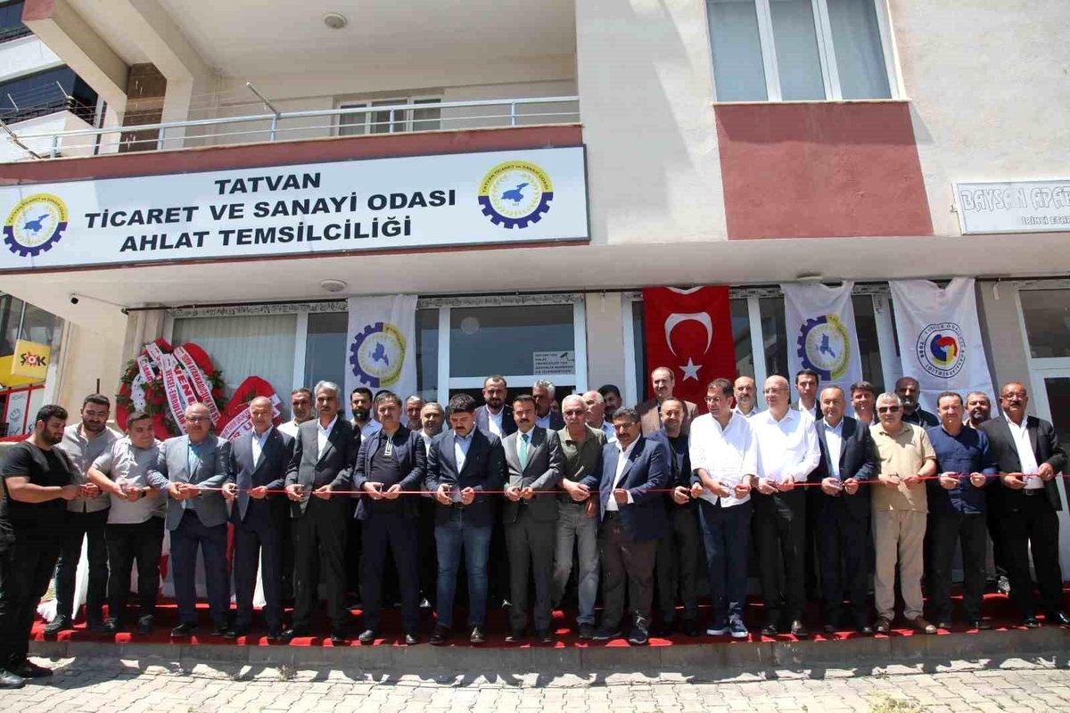 Tatvan Ticaret ve Sanayi Odası Ahlat Temsilciliği açıldı