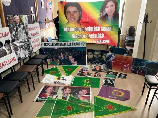 Tekirdağ''da PKK/KCK operasyonu: HDP ilçe başkanı dahil 5 kişi tutuklandı