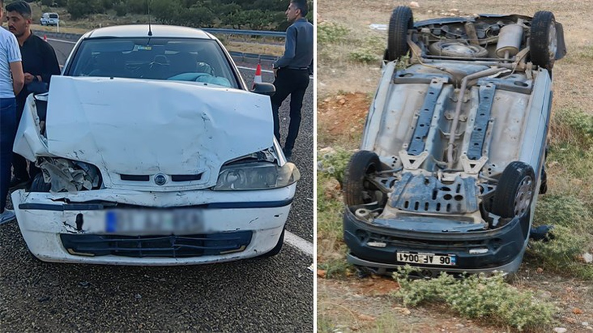 Köpek nedeniyle meydana gelen trafik kazasında 1 kişi hayatını kaybetti