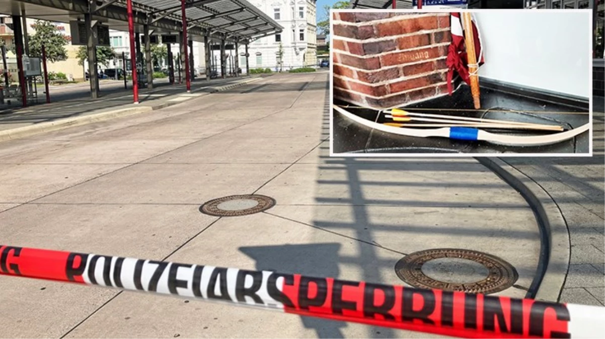 Almanya\'da tren istasyonunda oklu saldırı: Bir kişi yaralandı