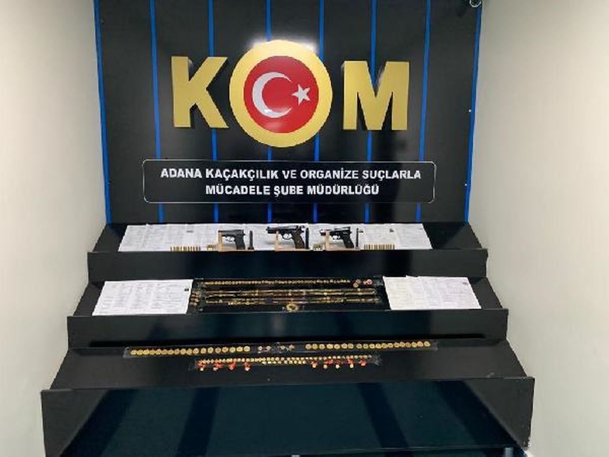 Adana\'da Hurda Altınları Eritip Piyasaya Sürdükleri İddiasıyla 9 Şüpheli Gözaltına Alındı