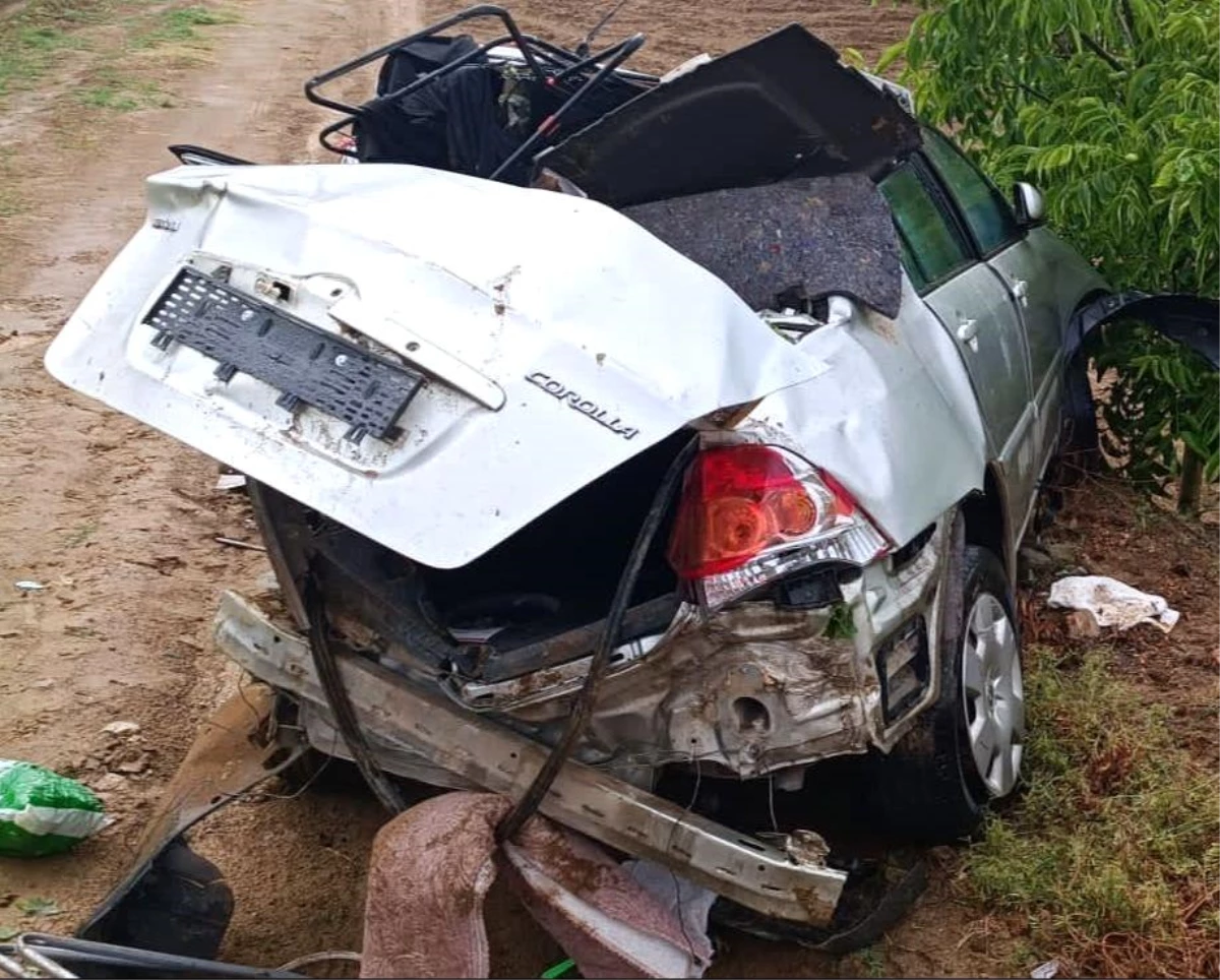 Manisa\'da yağış sonrası kaza: 2 yaralı