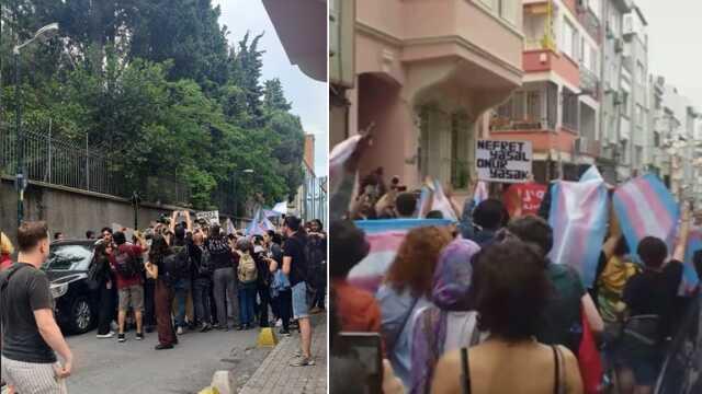 Beyoğlu ve Şişli'de İzinsiz Yürüyüşlere Polis Müdahalesi