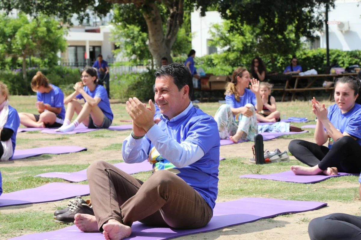 Bodrum\'da Dünya Yoga Günü Etkinliği düzenlendi