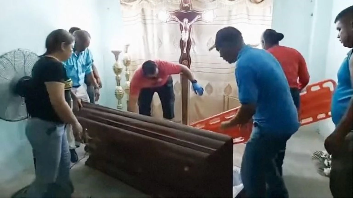 Ekvador\'da cenaze töreni için konulduğu tabutta nefes alırken bulunan kadın hayatını kaybetti