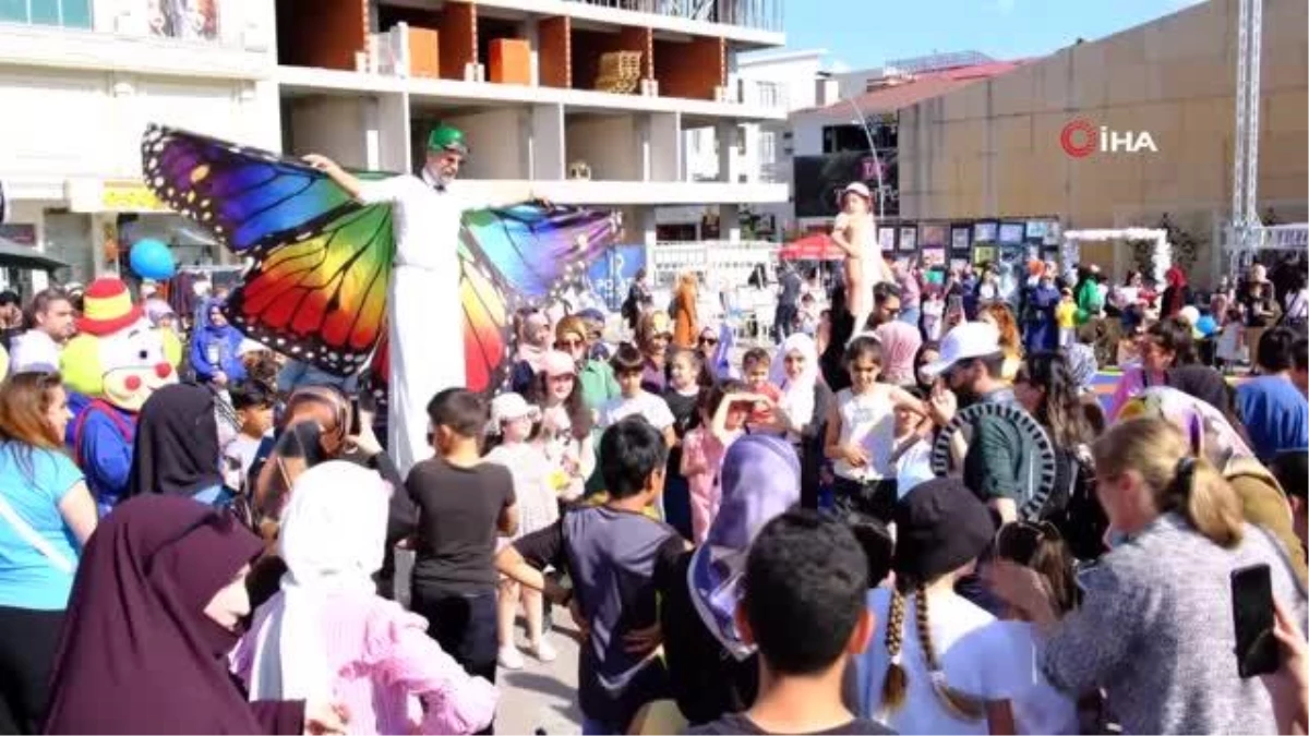 Erzincan\'da düzenlenen \'Çocukfest 2023\' renkli görüntüler oluşturdu