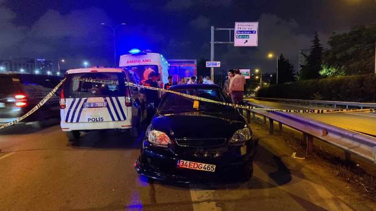 Esenler\'de motosiklet kazası: 1 ölü, 1 gözaltı