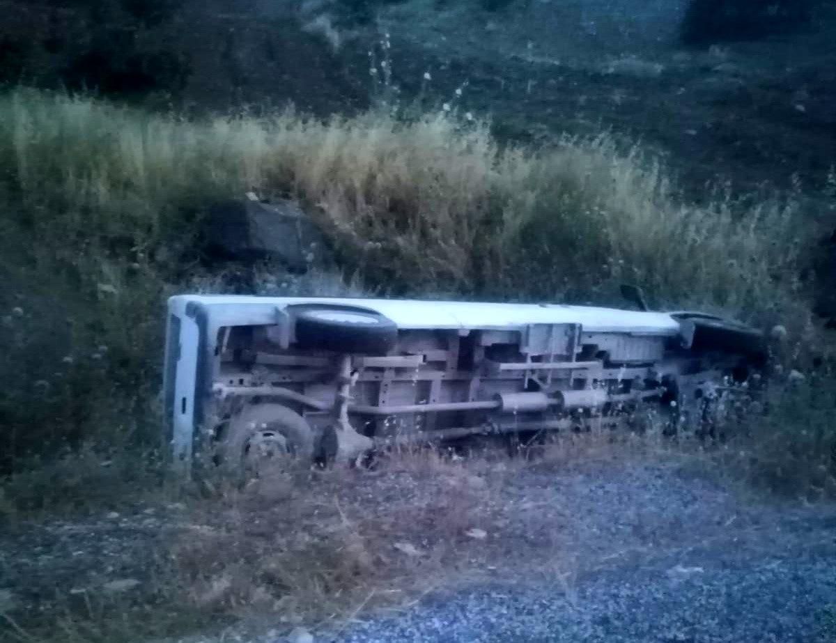 Adıyaman\'da Minibüs Kazası: 1 Yaralı