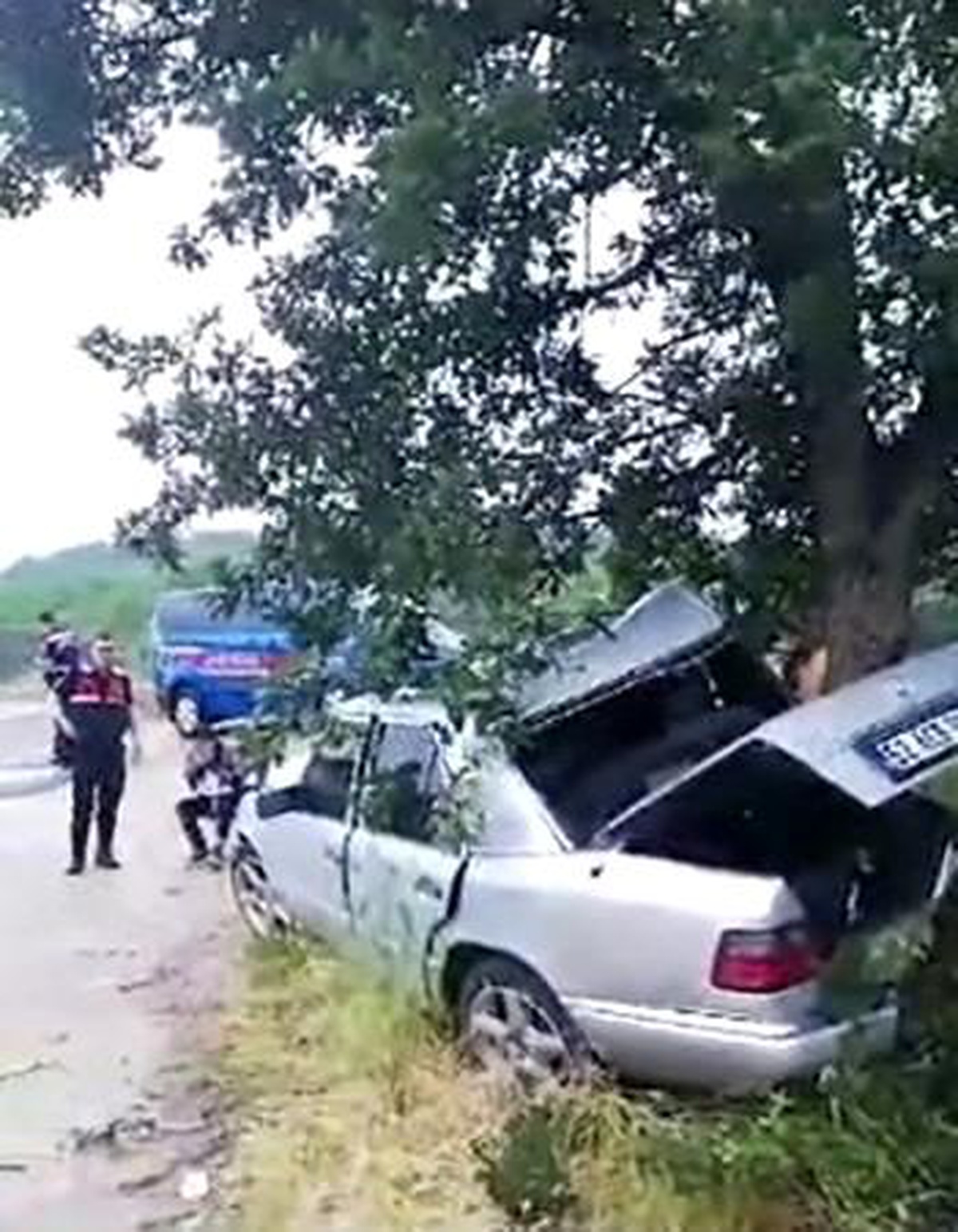 Bursa\'da yağışlı hava kazaya neden oldu: 3 yaralı