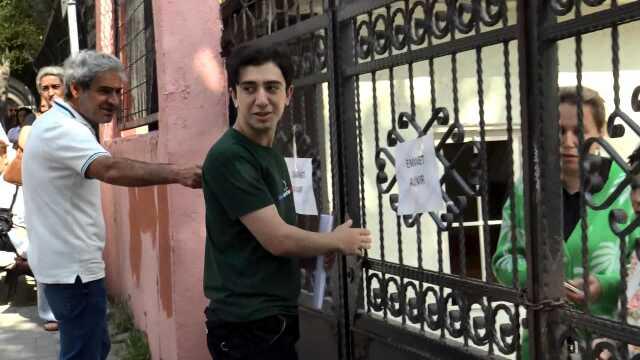 Öğrenci sınava son anda yetişti