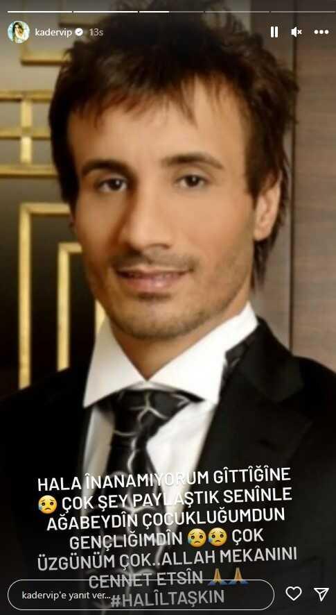 Acı haberi şarkıcı Kader verdi! Sevilen sanatçı Halil Taşkın hayatını kaybetti