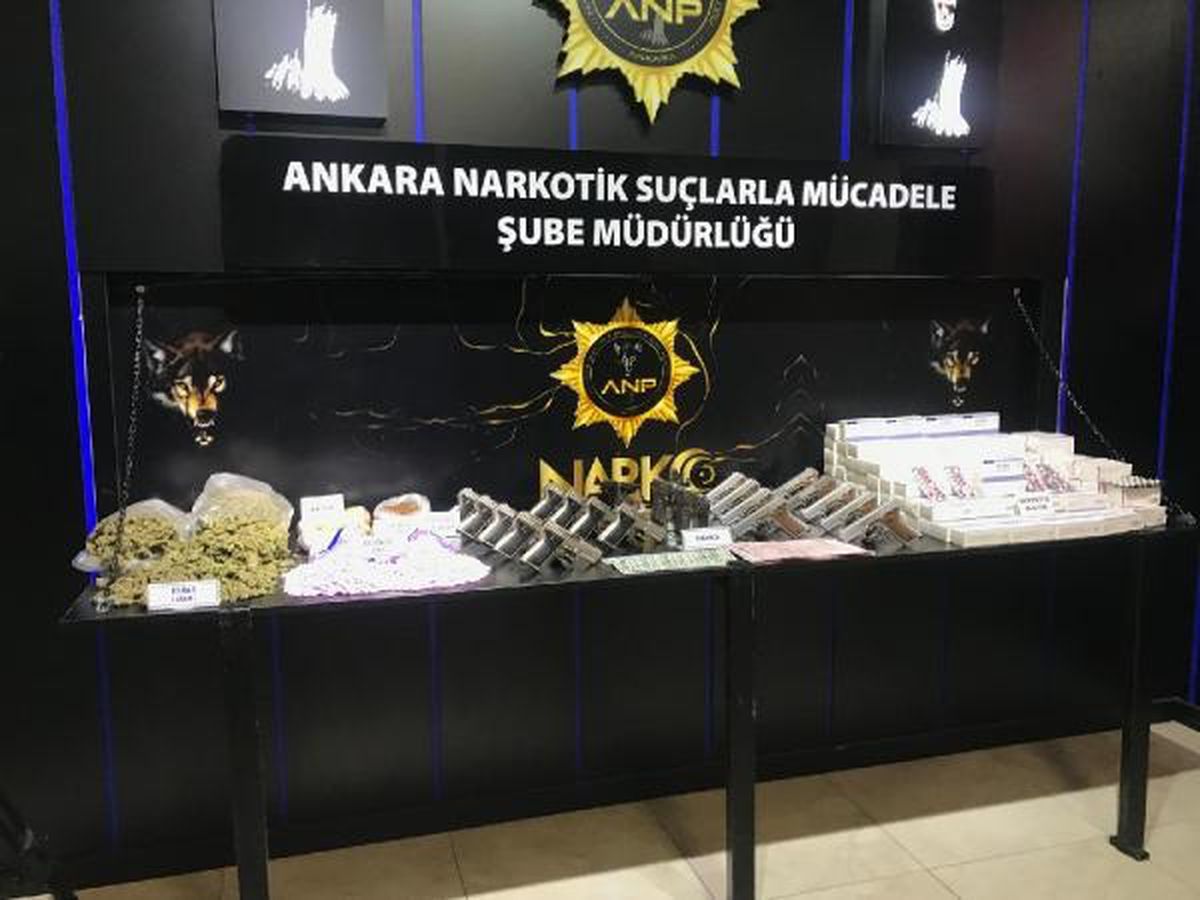 Ankara\'da Uyuşturucu Operasyonları: 375 Şüpheli Gözaltına Alındı, 68\'i Tutuklandı