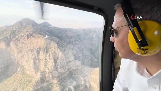 Bakan Yerlikaya''dan Şırnak''ın yüksek dağlarında terörle mücadele paylaşımı Bakan Yerlikaya''dan Şırnak''ın yüksek dağlarında terörle mücadele paylaşımı