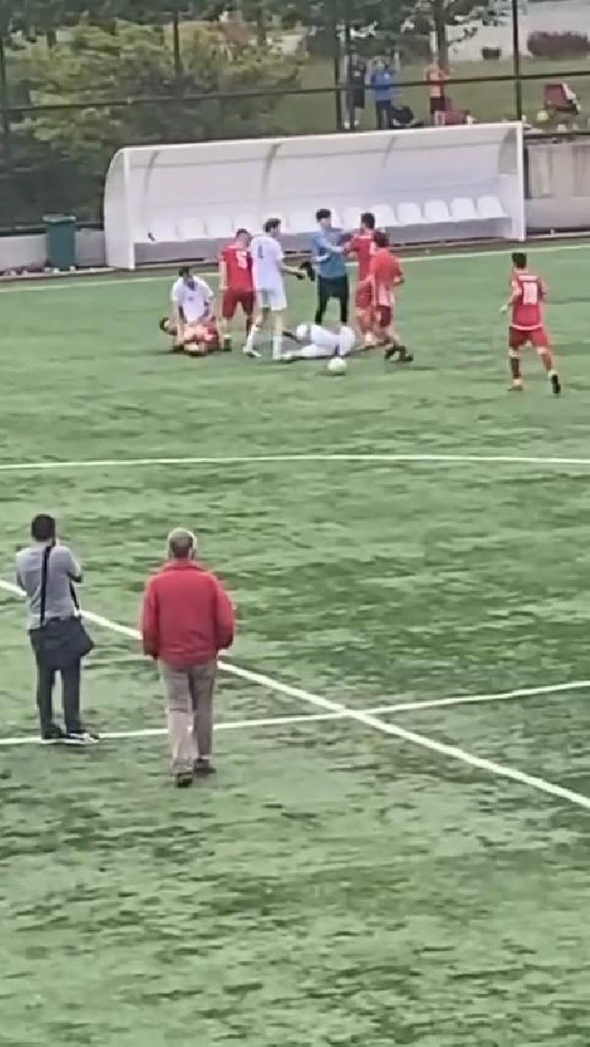 Cevatpaşaspor-Zeytinburnu Yıldızspor maçında olaylar çıktı