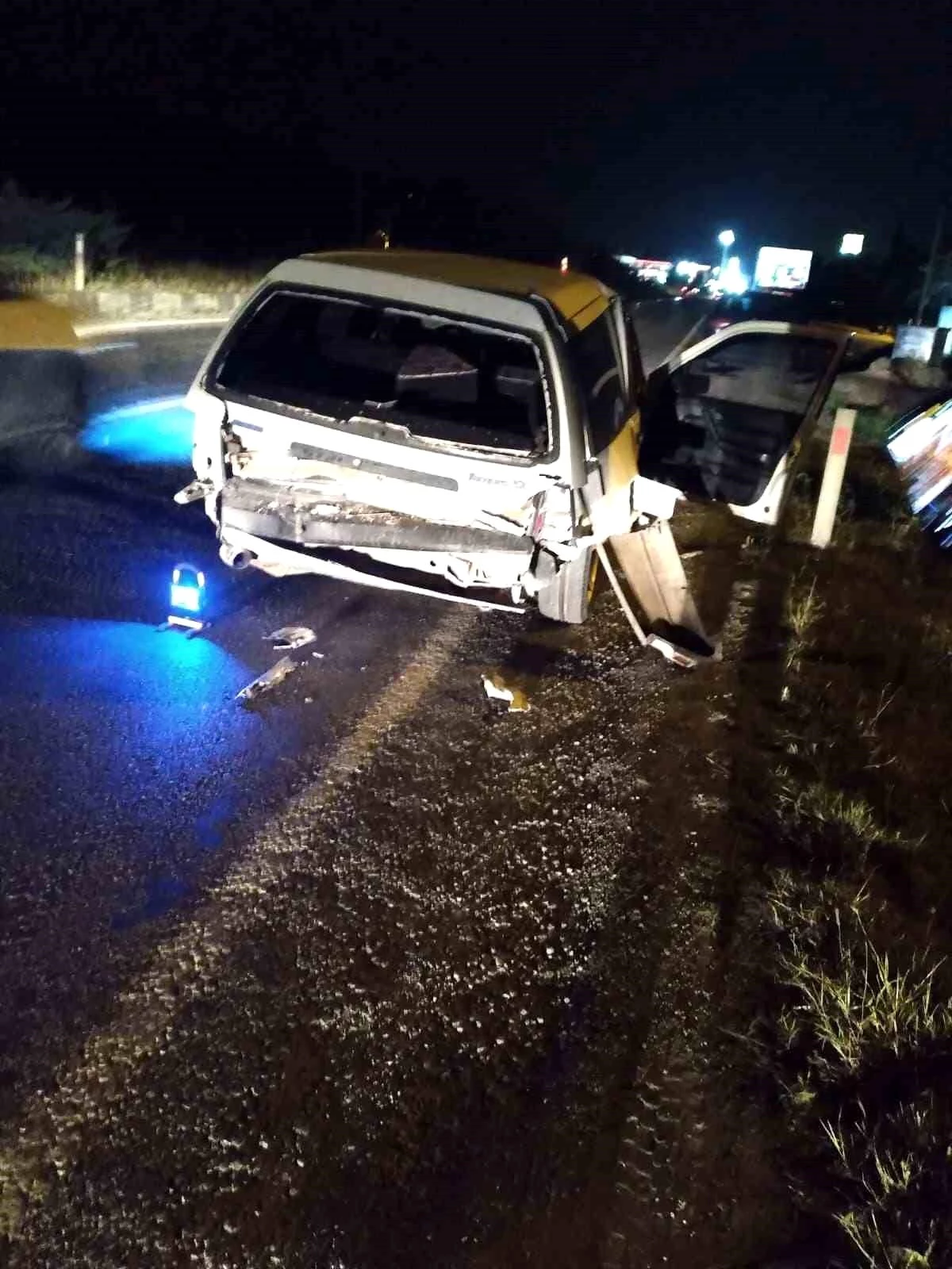 Zonguldak\'ta kaza: 2 araç çarpıştı, 4 kişi yaralandı