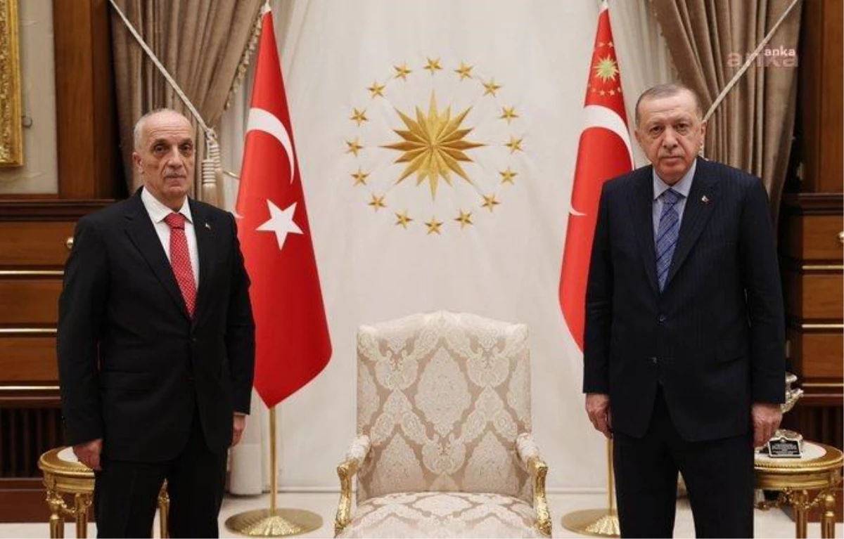 TÜRK-İŞ Genel Başkanı Ergün Atalay, Cumhurbaşkanı Erdoğan ile görüştü