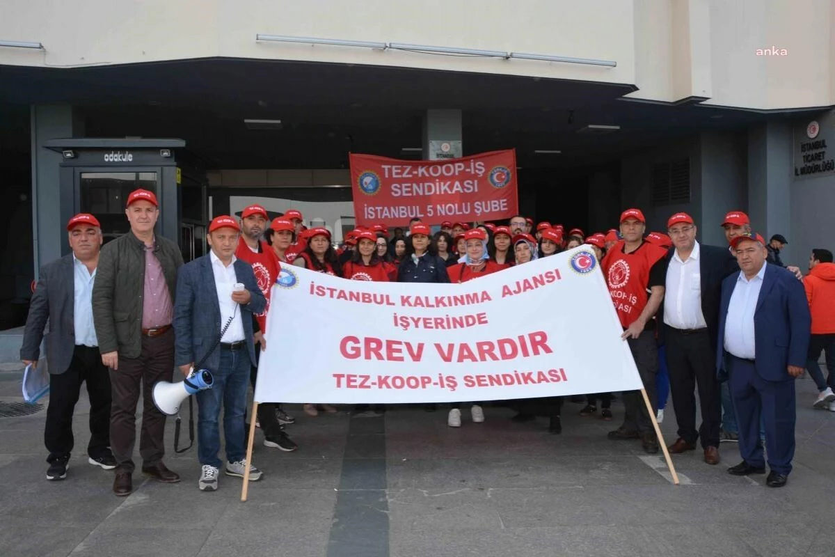 İstanbul Kalkınma Ajansı çalışanları grev sonucunda haklarını aldı