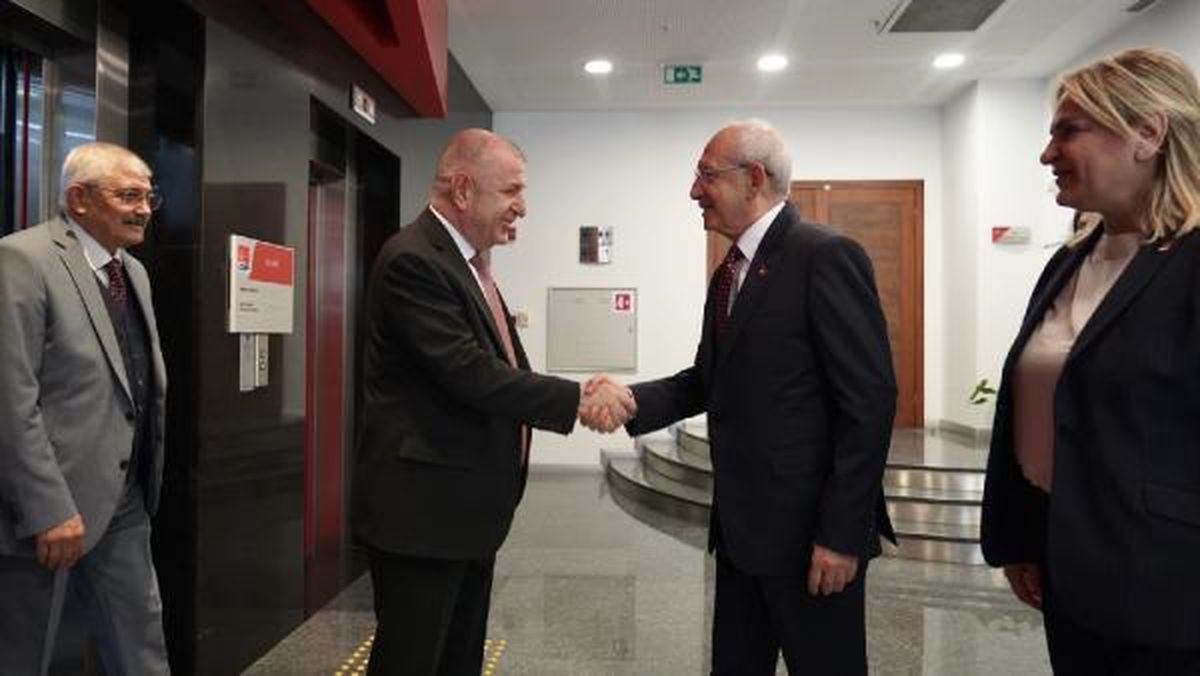 Kılıçdaroğlu, Zafer Partisi lideri Özdağ ile görüştü