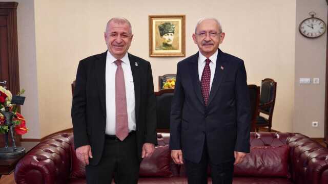 Kılıçdaroğlu ve Ümit Özdağ'dan seçim sonrası ilk görüşme: İade-i ziyarette bulunmak istedim Kılıçdaroğlu ve Ümit Özdağ'dan seçim sonrası ilk görüşme: İade-i ziyarette bulunmak istedim