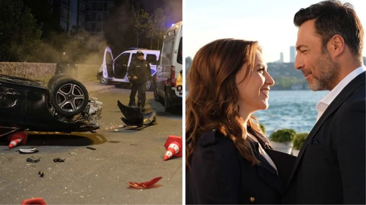 Kızılcık Şerbeti dizisi sezon finalinde kaza sahnesi sosyal medyada gündem oldu