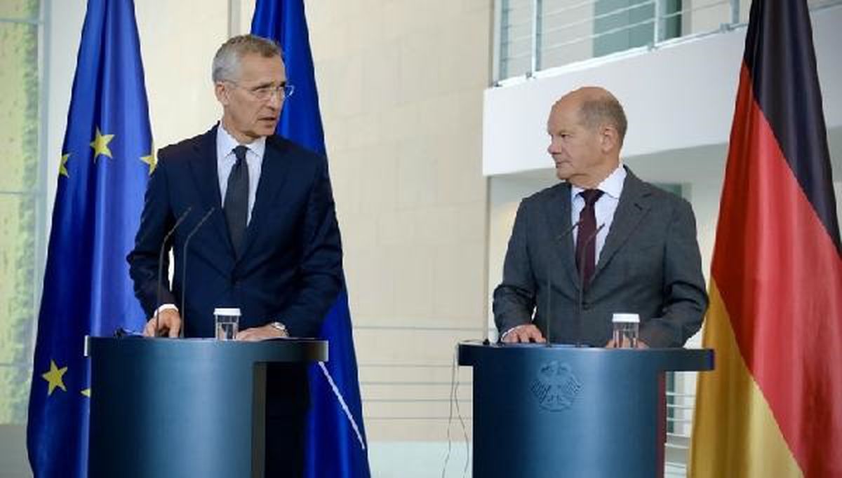 NATO Genel Sekreteri Stoltenberg, Almanya Şansölyesi Scholz ile görüştü