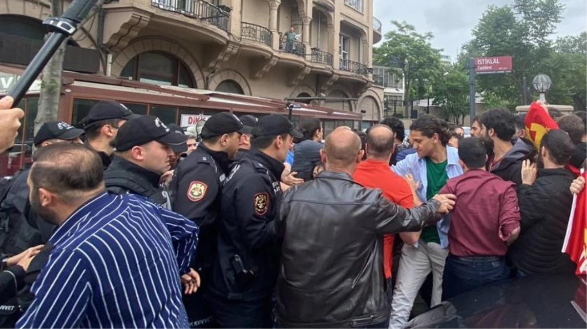 TKP, Merkez Bankası önünde eylem düzenledi! 20 parti üyesi gözaltına alındı
