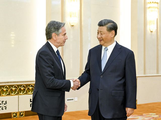 Xi, Beijing'de Blinken ile Görüştü