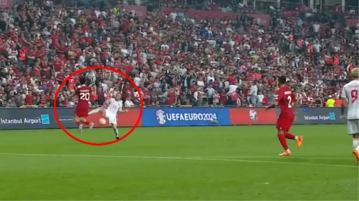 Galler maçında Morrell direkt kırmızı kart gördü