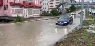 Bartın'da Sağanak Yağış Sonrası Yollar Göle Döndü