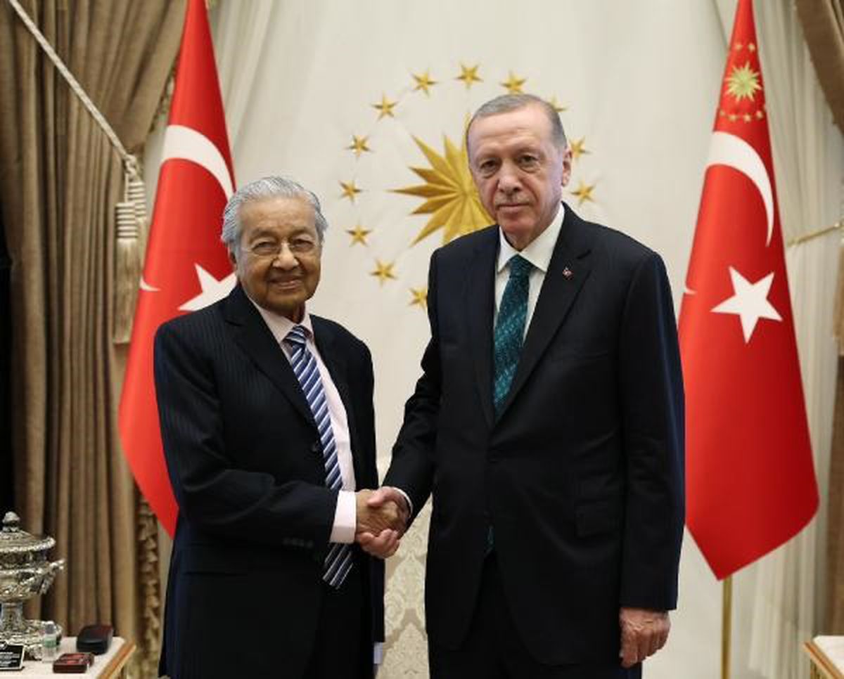 Cumhurbaşkanı Erdoğan, eski Malezya Başbakanını kabul etti