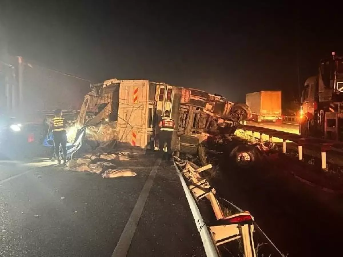 Bursa'da korkunç kaza: 1 ölü, 2 yaralı