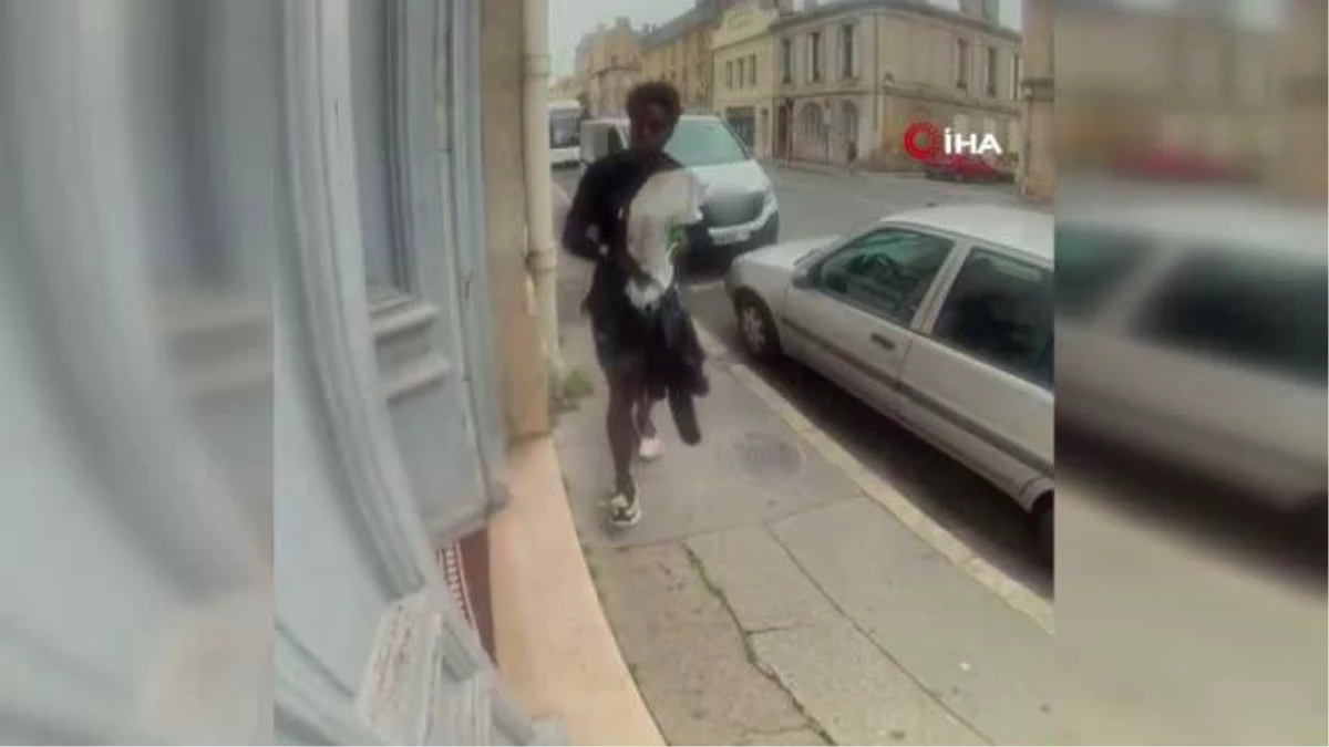 Fransa\'da bir mülteci yaşlı kadını saçından sürükledi, torununu kaçırmaya çalıştı