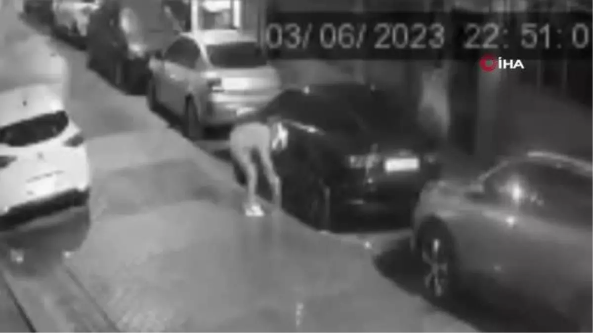 İstanbul'da kundakçı eski sevgili dehşeti kamerada: Benzin döküp aracı yaktı