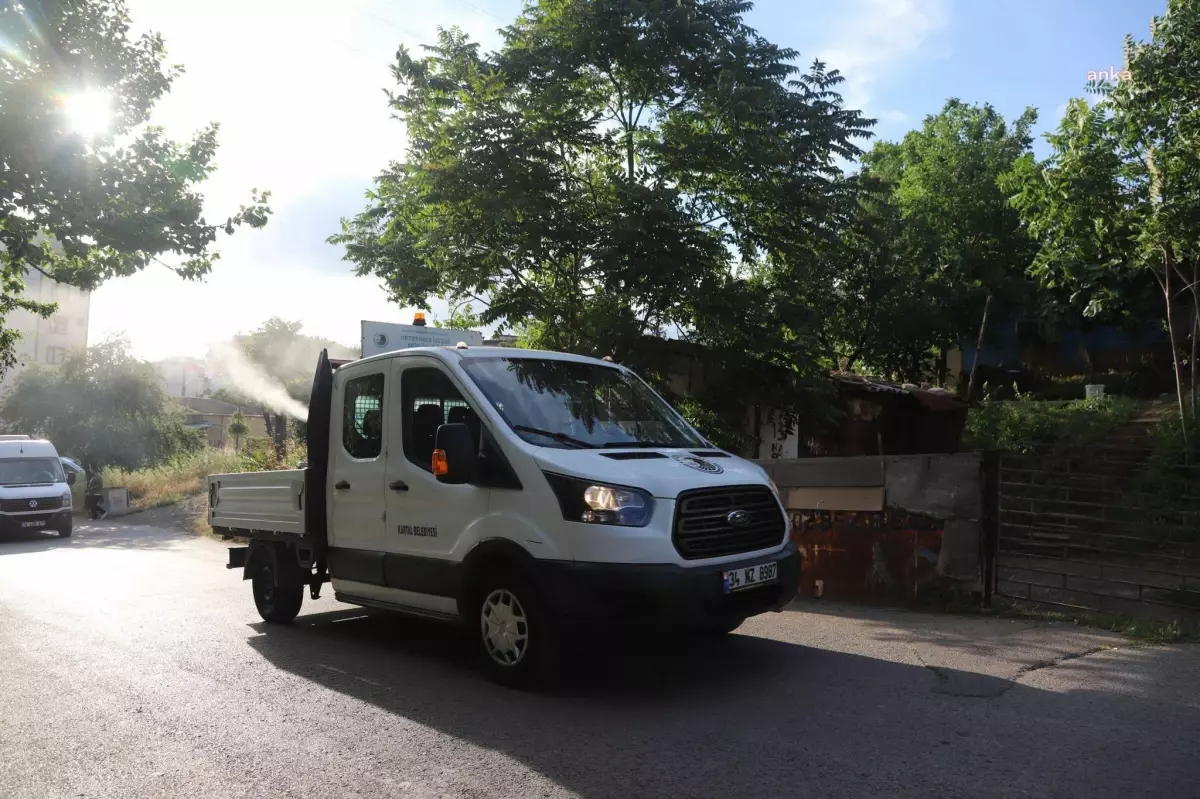 Kartal Belediyesi Sivrisinek ve Haşerelere Karşı İlaçlama Çalışmalarına Başladı