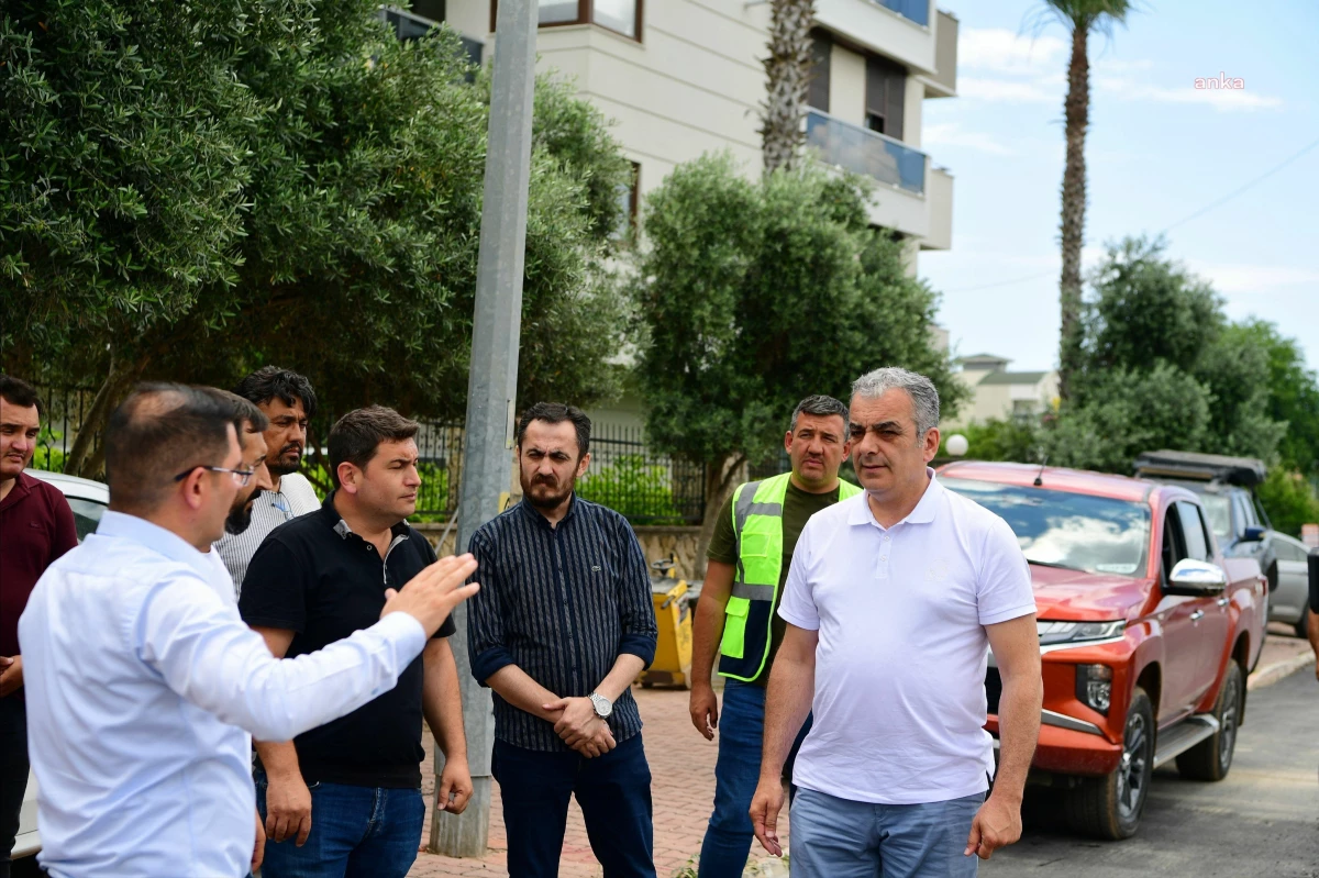 Konyaaltı Belediye Başkanı Semih Esen, çalışmaları yerinde inceledi