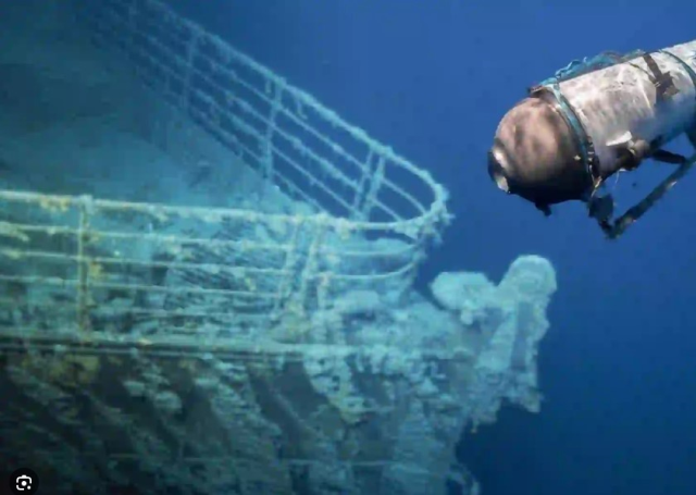Titanic'in enkazını görmek isteyen turist denizaltısı artık kurtarılamaz