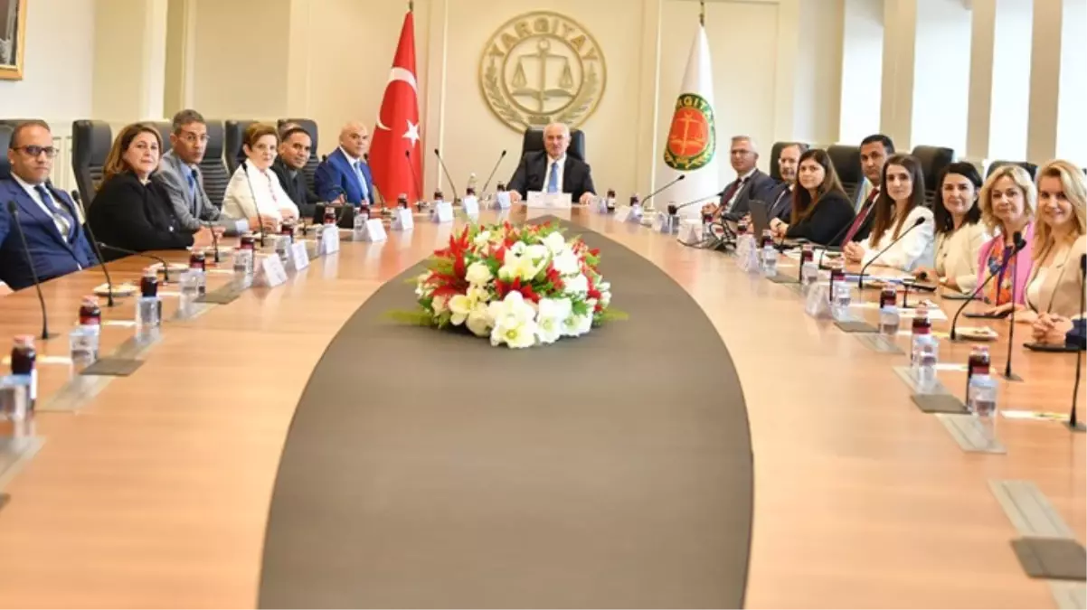 Yargıtay Başkanı Akarca, Cezayir Cumhuriyeti Yüksek Yargı Okulu Müdürü Djadi\'yi kabul etti