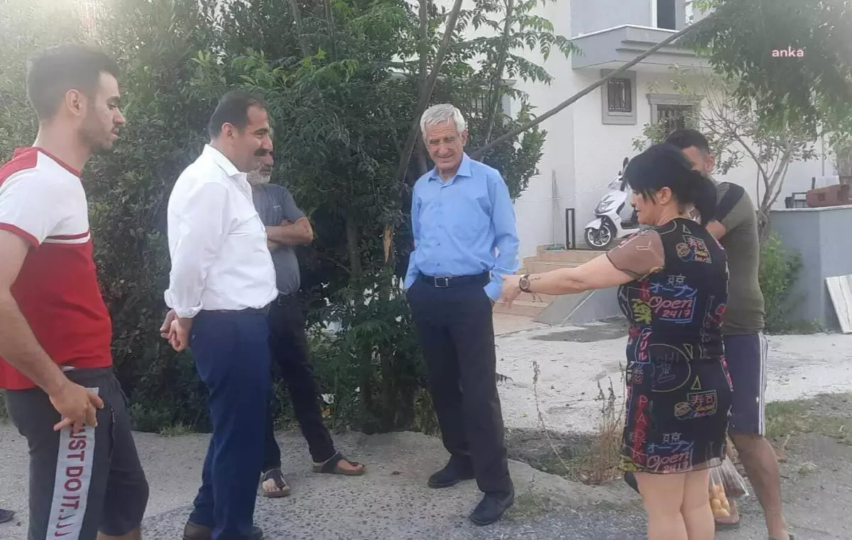 Arsuz Belediye Başkanı Asaf Güven, mahalle ziyaretlerine devam ediyor