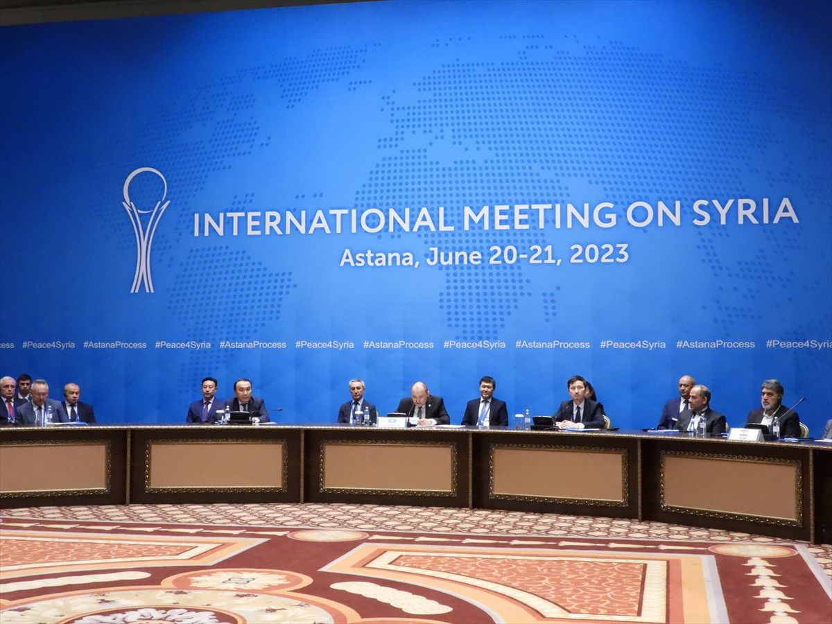 Astana toplantısında, Türkiye-Suriye ilişkilerinin normalleşmesi için yapılan istişarelerde yol haritasının hazırlanmasına ilişkin ilerleme...