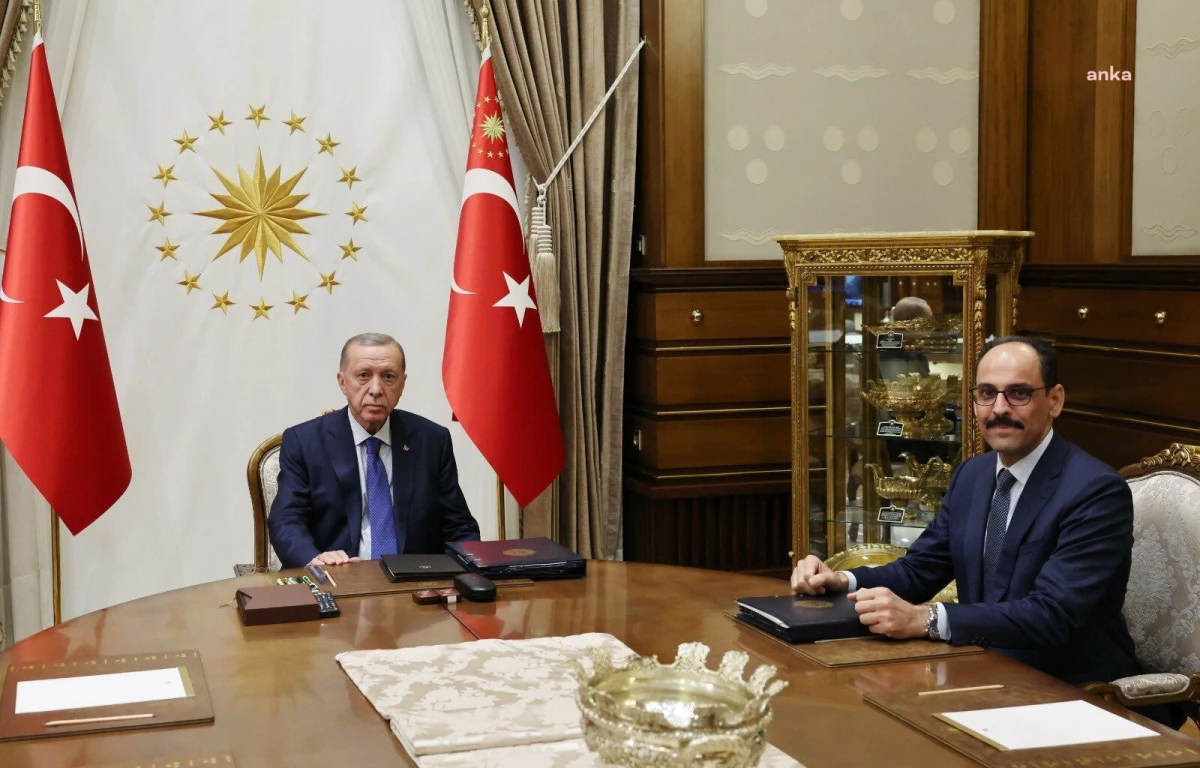 Cumhurbaşkanı Erdoğan, MİT Başkanı Kalın\'ı Kabul Etti