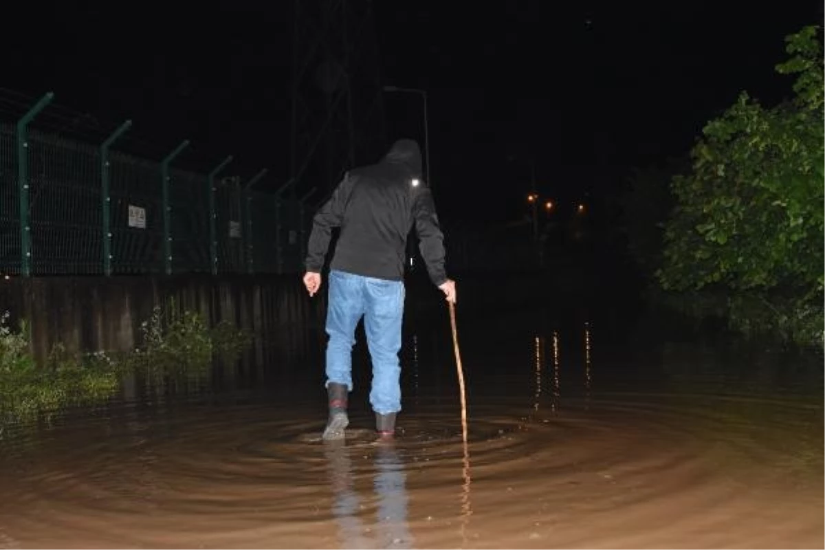 Ordu\'da Gök Gürültülü Sağanak Yağış Hayatı Olumsuz Etkiledi