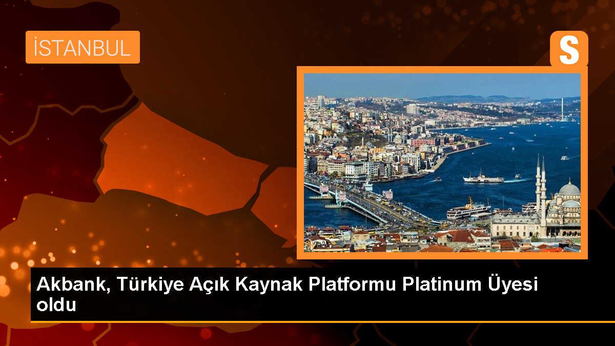 Akbank, Türkiye Açık Kaynak Platformu Platinum Üyesi oldu