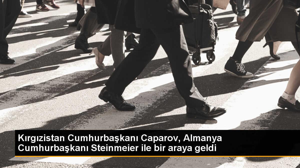 Kırgızistan Cumhurbaşkanı Caparov, Almanya Cumhurbaşkanı Steinmeier ile İlişkileri Görüştü