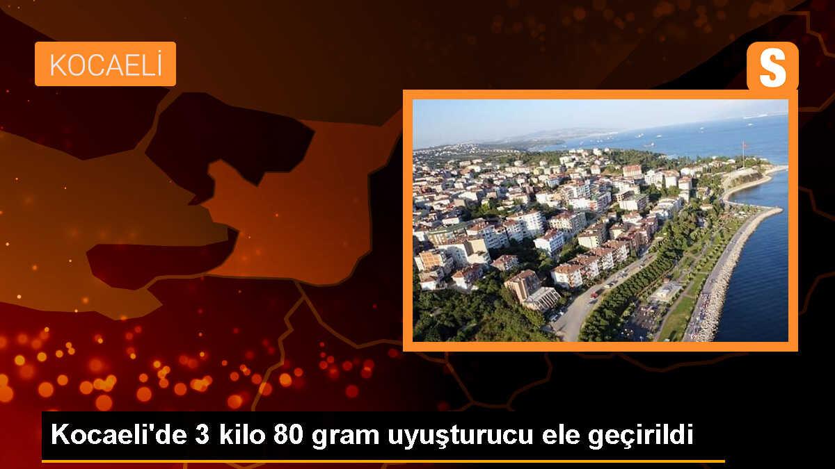 Kocaeli\'de 3 Kilo Uyuşturucu Ele Geçirildi, Zanlı Tutuklandı