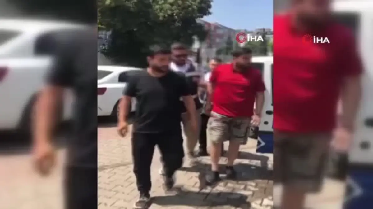 Sürücüyü darp eden iki kişi polis tarafından yakalandı