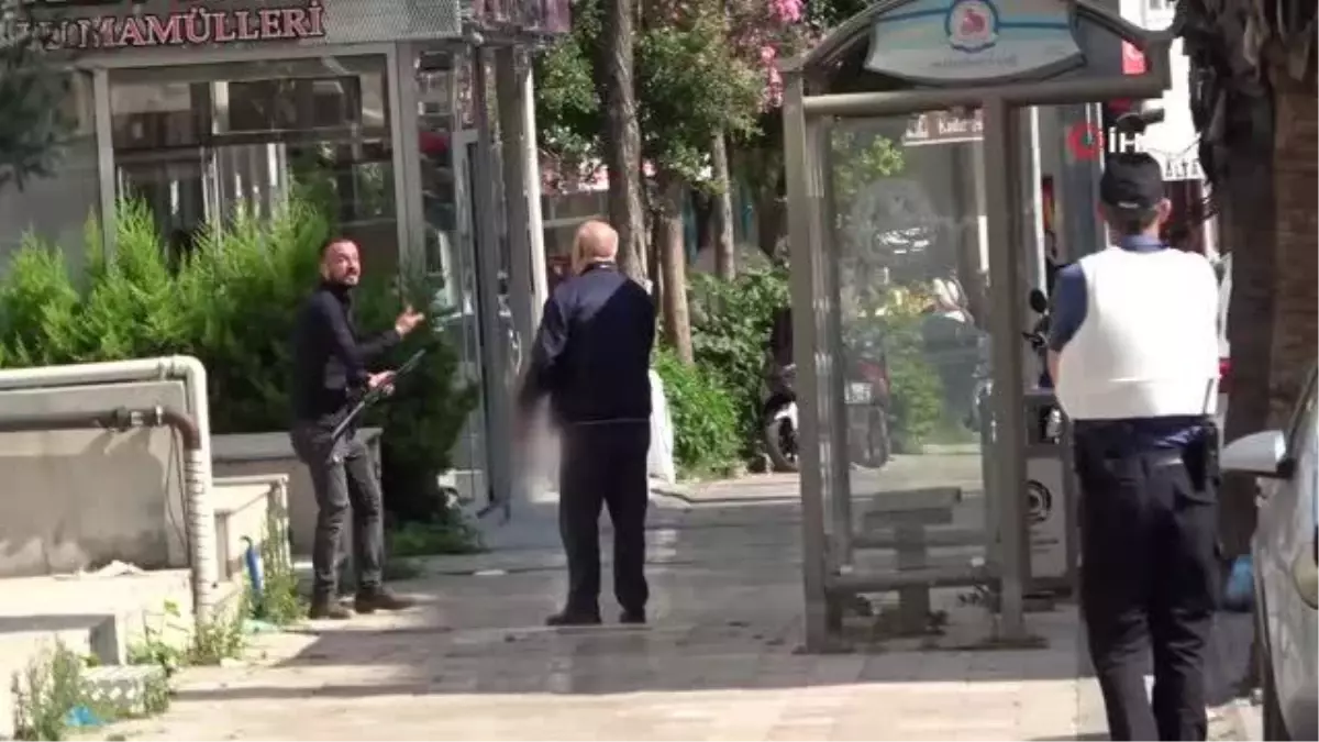 Denizli'de tartıştığı kişiye sinirlenen şüpheli pompalı tüfekle dehşet saçtı