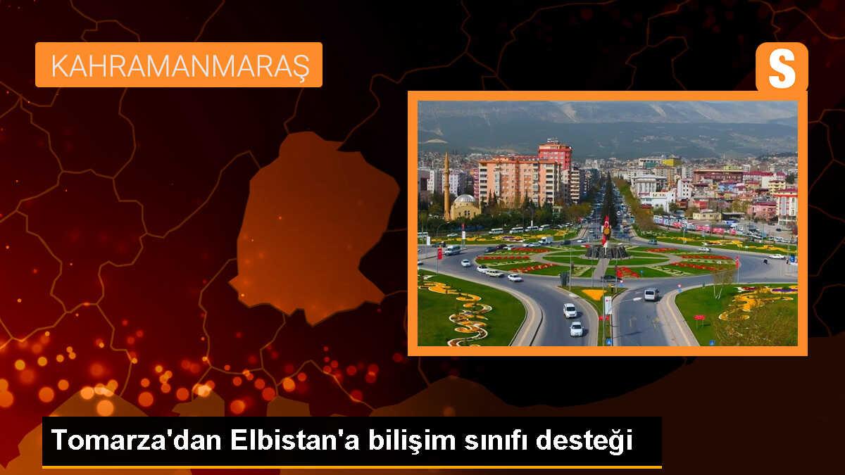 Tomarza ilçesi Yavuzselim İlk ve Ortaokulu, Elbistan\'da bilişim sınıfı kurdu